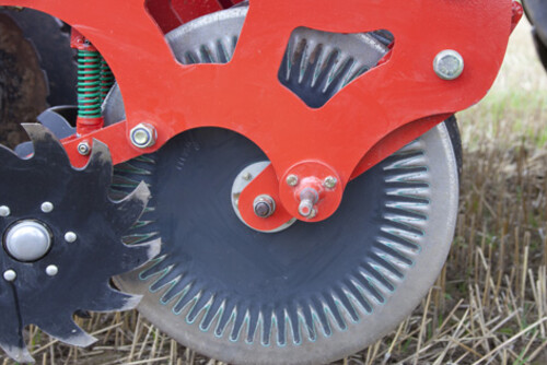 Front cutting disc